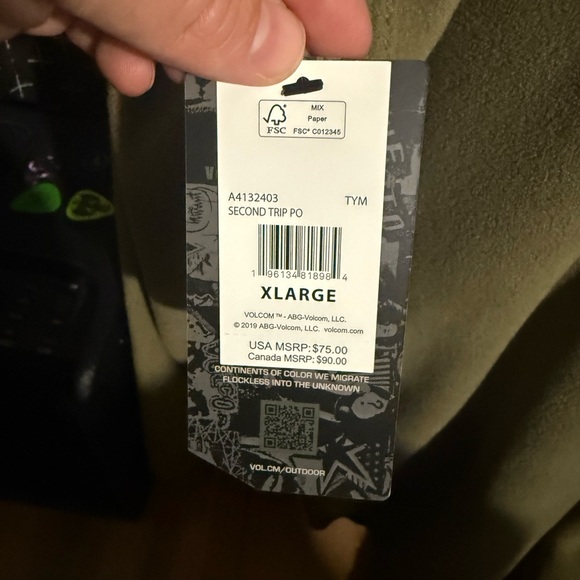 Volcom Snowboard Hoodie NWT - Picture 4 of 4